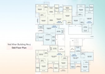 Ved Vihar Building No. 4 - Odd Floor Plan