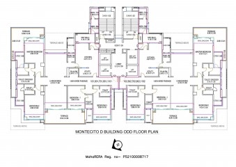 Amit's Montecito Building-'D' Typical ODD floor Plan